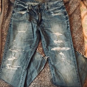 American eagle Ripped jeans